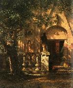 Bierstadt, Albert Sunlight and Shadow Sweden oil painting reproduction